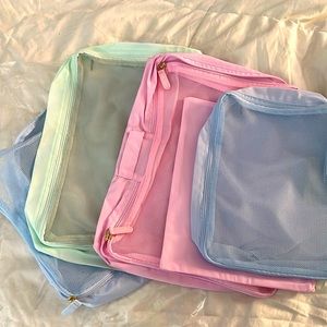 New Stoney Clover Lane Pastels Packing Cube Set of 5